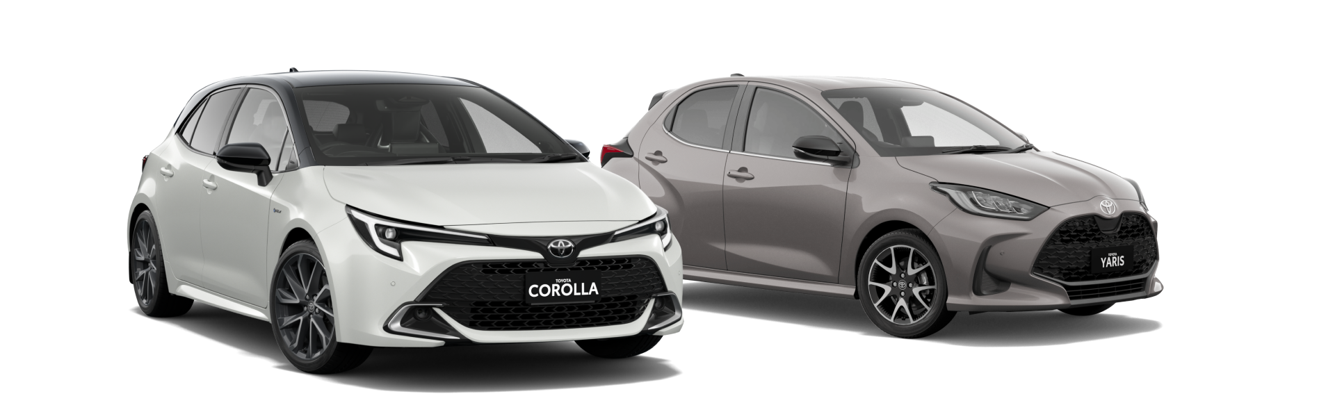 Corolla Hatch and Yaris comparison
