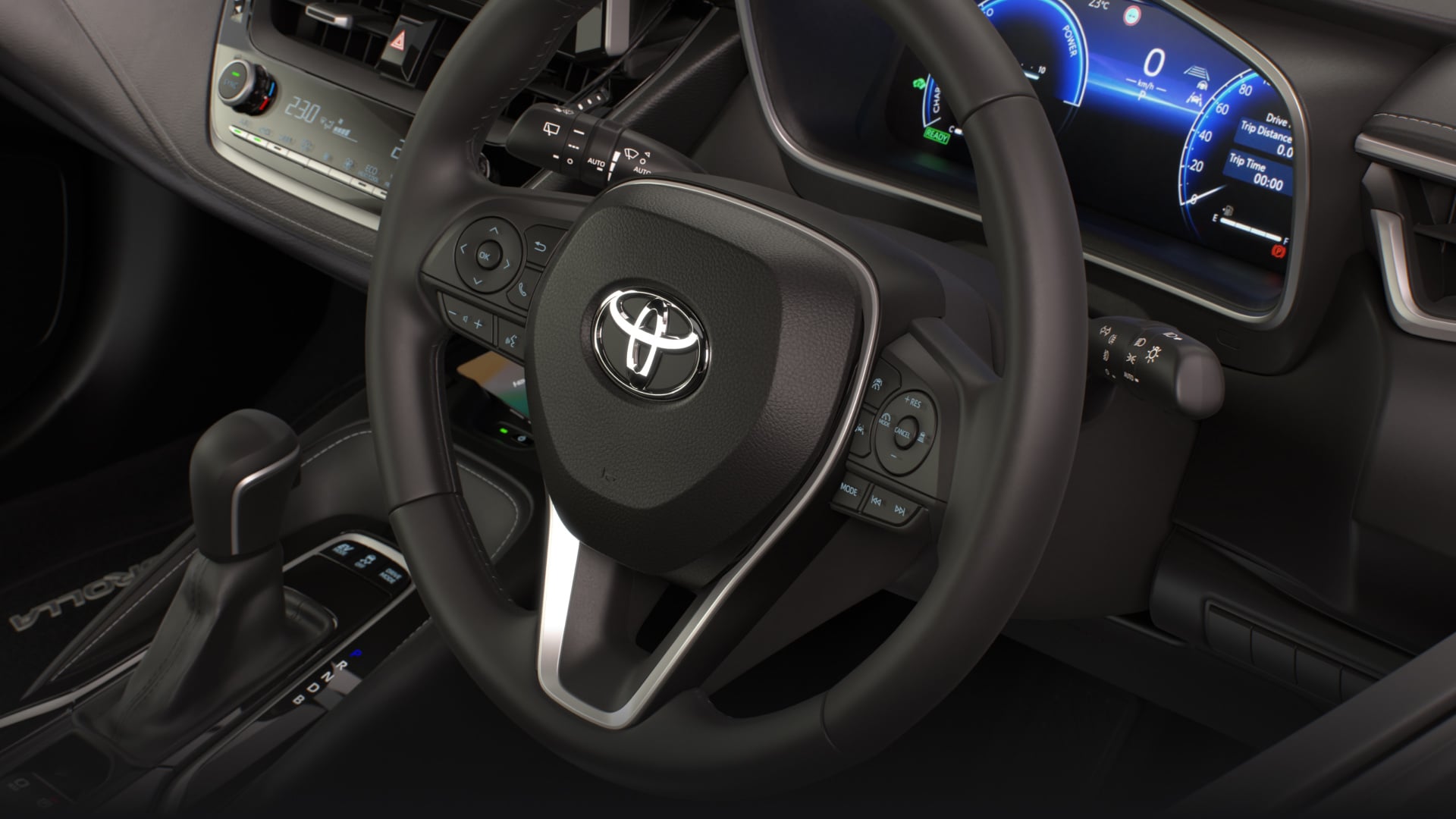 Corolla Hatch cabin technology