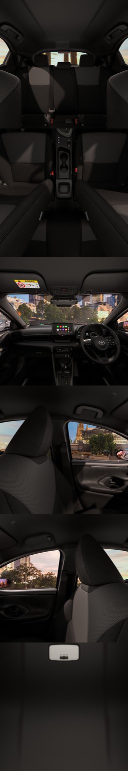 Toyota Yaris 360 degree interior panorama