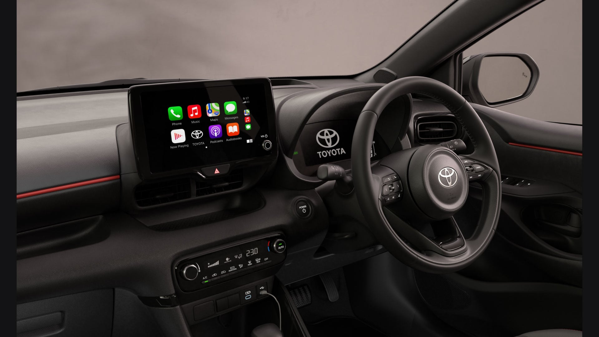 Toyota Yaris interior technology