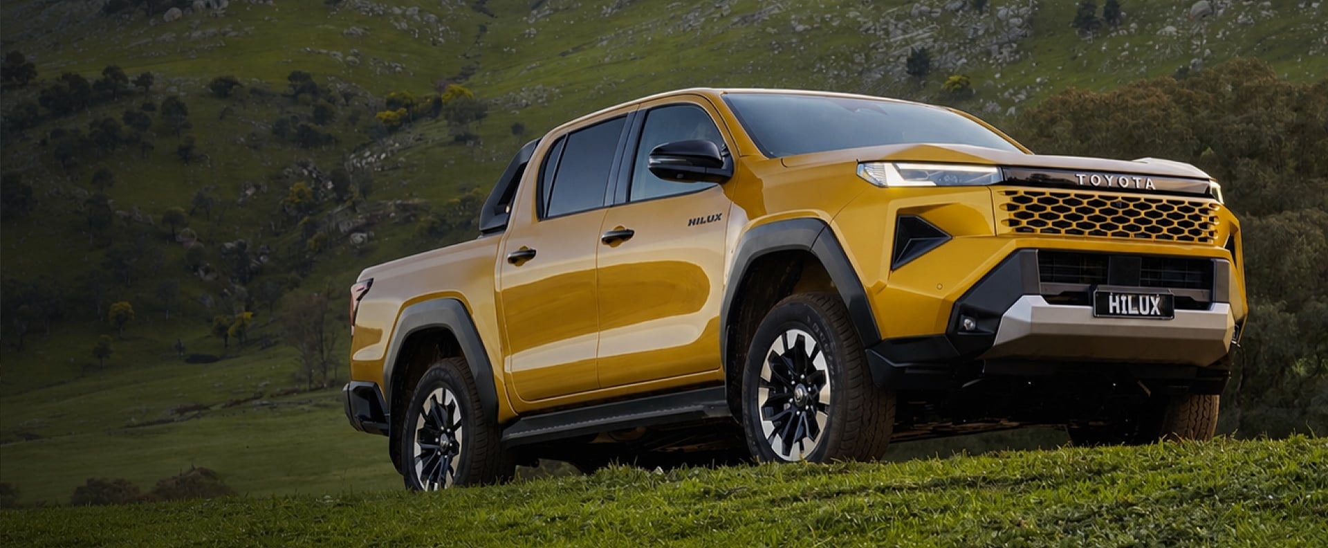 Yellow HiLux