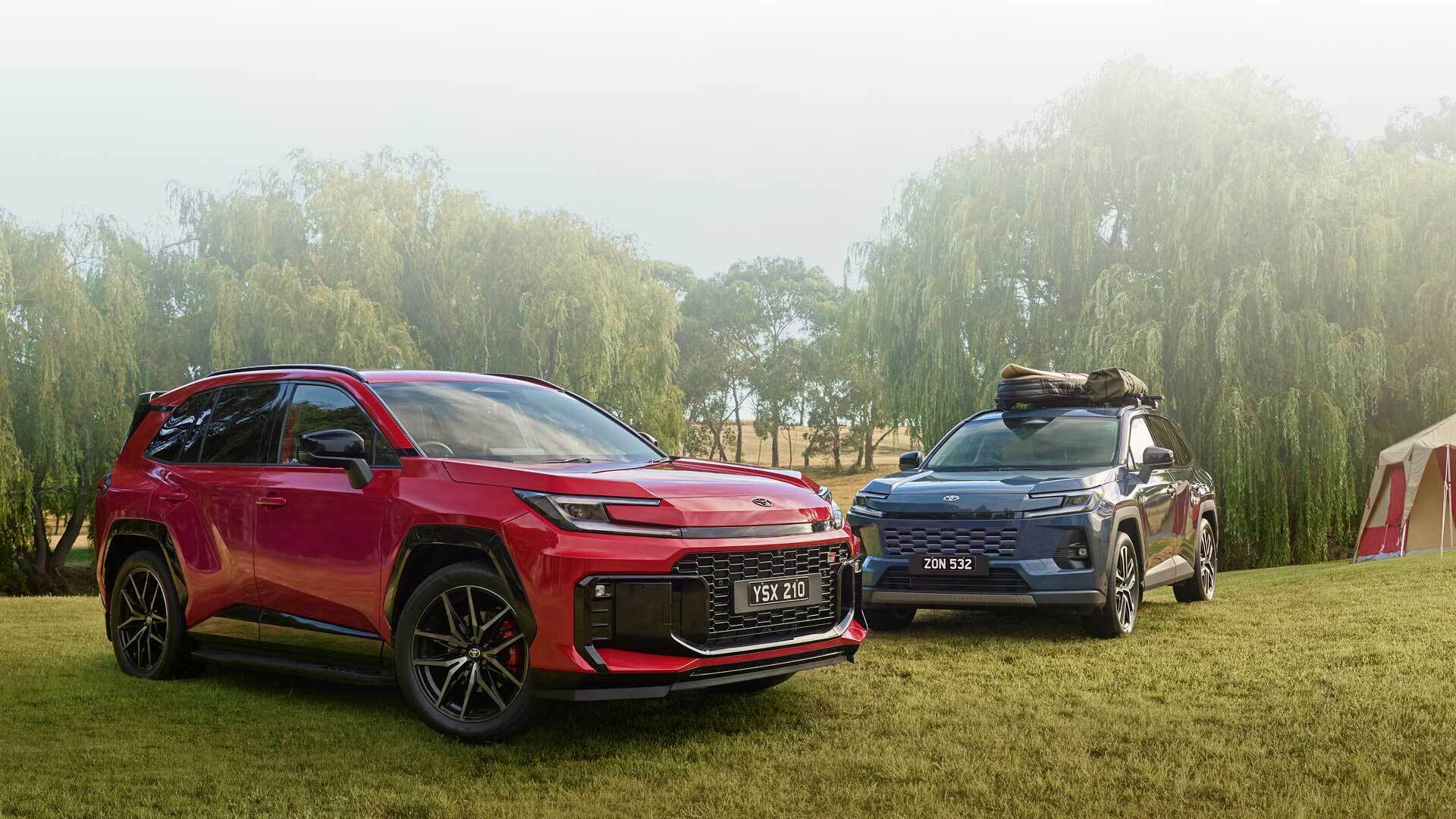 All-New Toyota RAV4 Plug-In Hybrid on an Australian road